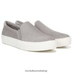 Nova Slip On Sneaker Unisex Dr. Scholl's 4Z4JXV70 Soft Grey Microfiber Perf