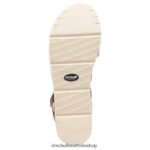 Once Twice Platform Wedge Sandal Unisex Dr. Scholl's 4Z4JXV195 Tawny Brown Synthetic - Image 7