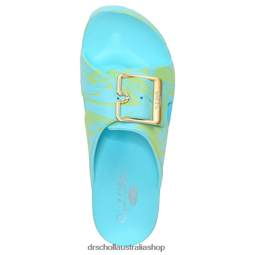 Original Goals Platform Sandal Unisex Dr. Scholl's 4Z4JXV174 Angel Blue EVA - Image 4
