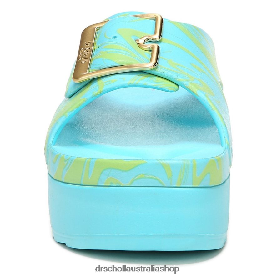 Original Goals Platform Sandal Unisex Dr. Scholl's 4Z4JXV174 Angel Blue EVA - Image 5