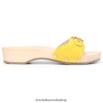 Original Sandal Unisex Dr. Scholl's 4Z4JXV12 Yellow Leather - Image 2