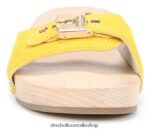 Original Sandal Unisex Dr. Scholl's 4Z4JXV12 Yellow Leather - Image 5
