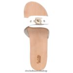 Original Sandal Unisex Dr. Scholl's 4Z4JXV17 White Leather - Image 4