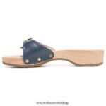 Original Sandal Unisex Dr. Scholl's 4Z4JXV18 Blue Leather - Image 3