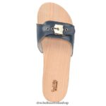 Original Sandal Unisex Dr. Scholl's 4Z4JXV18 Blue Leather - Image 4