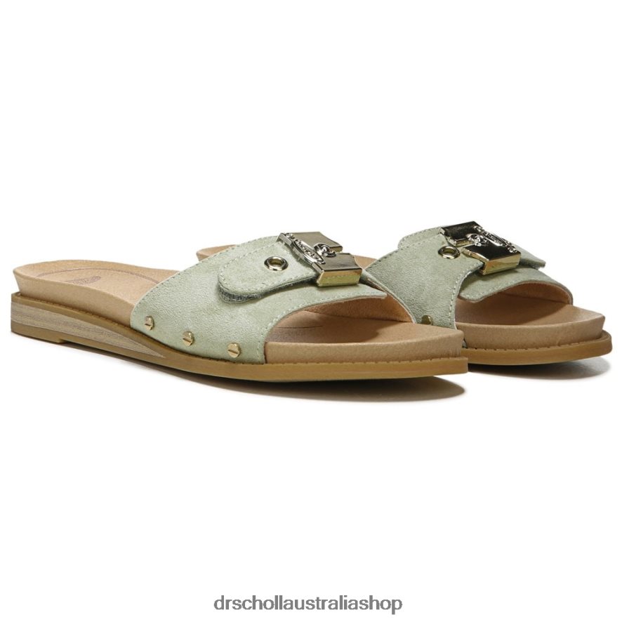 originalist_sandal_unisex_dr_scholls_4z4jxv185_pistachio_microfiber.jpg Originalist Sandal Unisex Dr. Scholl's 4Z4JXV185 Pistachio Microfiber - Image 1