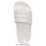 Pisces Chill Slide Sandal Unisex Dr. Scholl's 4Z4JXV210 Beige Leather - Image 4