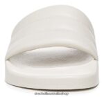 Pisces Chill Slide Sandal Unisex Dr. Scholl's 4Z4JXV210 Beige Leather - Image 5