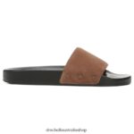 Pisces Pool Slide Sandal Unisex Dr. Scholl's 4Z4JXV190 Brown - Image 2