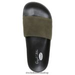 Pisces Pool Slide Sandal Unisex Dr. Scholl's 4Z4JXV191 Olive - Image 4