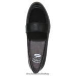 Rate Moc Toe Loafer Unisex Dr. Scholl's 4Z4JXV229 Black Synthetic - Image 4