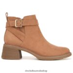 Retrospect Ankle Bootie Unisex Dr. Scholl's 4Z4JXV90 Brown Fabric - Image 2