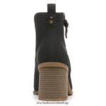 Rodeo Block Heel Bootie Unisex Dr. Scholl's 4Z4JXV230 Black Synthetic - Image 6