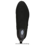 Rollin Slip On Bootie Unisex Dr. Scholl's 4Z4JXV133 Black Fabric - Image 4