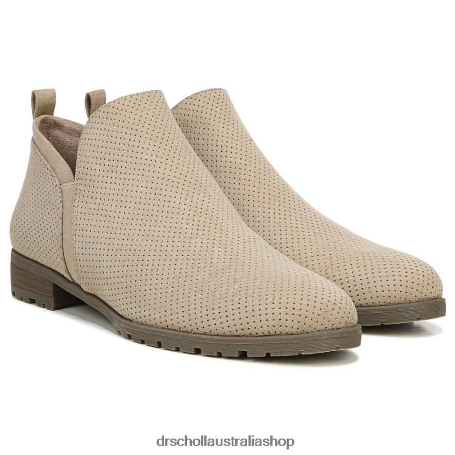 Rollin Slip On Bootie Unisex Dr. Scholl's 4Z4JXV134 Wood Brown Fabric - Image 1
