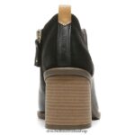 Roxanne Block Heel Ankle Boot Unisex Dr. Scholl's 4Z4JXV246 Black Synthetic - Image 6