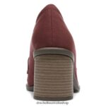 Rumors Block Heel Pump Unisex Dr. Scholl's 4Z4JXV231 Red Synthetic - Image 6