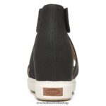 Sheena Wedge Sandal Unisex Dr. Scholl's 4Z4JXV128 Black Smooth - Image 6