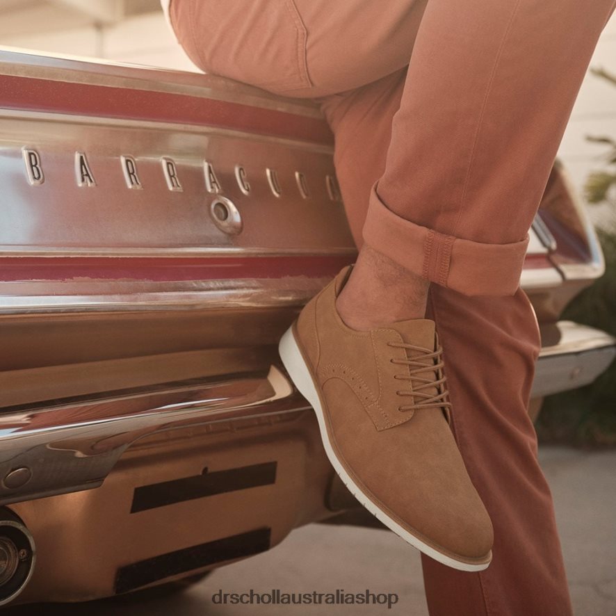 Sync Up Oxford Ultimate Flex Oxford Unisex Dr. Scholl's 4Z4JXV265 Light Tan/Brown Fabric - Image 8