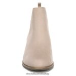 Teammate Heeled Bootie Unisex Dr. Scholl's 4Z4JXV142 Putty Microfiber - Image 5