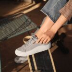 Time Off Lace Up Unisex Dr. Scholl's 4Z4JXV2 Vapor Grey Fabric - Image 10