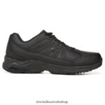 Titan 2 Slip Resistant Sneaker Unisex Dr. Scholl's 4Z4JXV291 Black Leather - Image 2