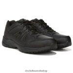 Titan 2 Slip Resistant Sneaker Unisex Dr. Scholl's 4Z4JXV291 Black Leather