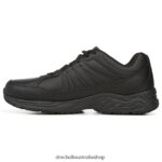 Titan 2 Slip Resistant Sneaker Unisex Dr. Scholl's 4Z4JXV291 Black Leather - Image 3