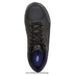 Titan 2 Slip Resistant Sneaker Unisex Dr. Scholl's 4Z4JXV291 Black Leather - Image 4