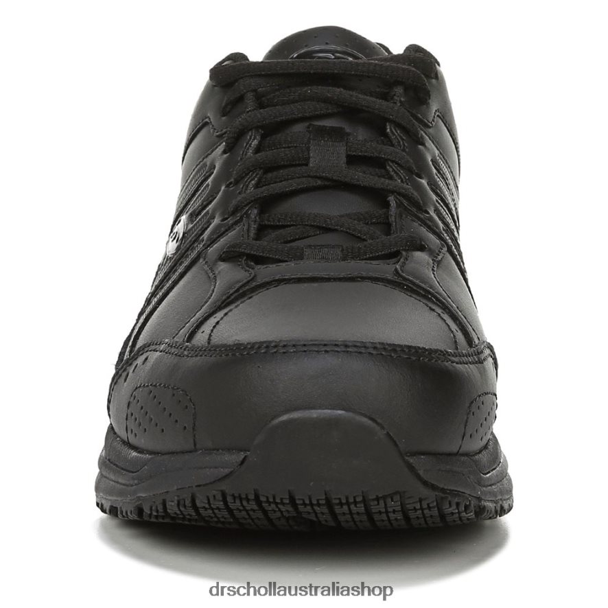 Titan 2 Slip Resistant Sneaker Unisex Dr. Scholl's 4Z4JXV291 Black Leather - Image 5
