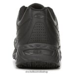 Titan 2 Slip Resistant Sneaker Unisex Dr. Scholl's 4Z4JXV291 Black Leather - Image 6