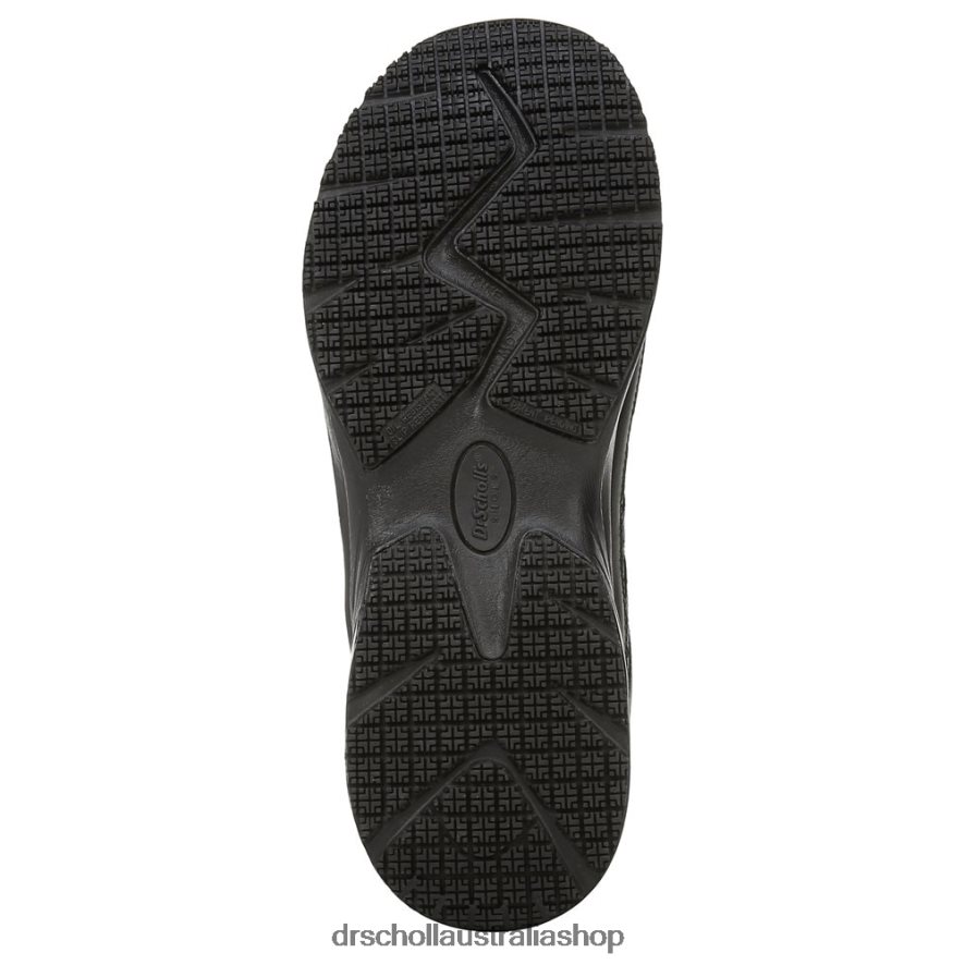Titan 2 Slip Resistant Sneaker Unisex Dr. Scholl's 4Z4JXV291 Black Leather - Image 7