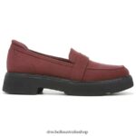 Vibrant Loafer Unisex Dr. Scholl's 4Z4JXV227 Rich Red Fabric - Image 2