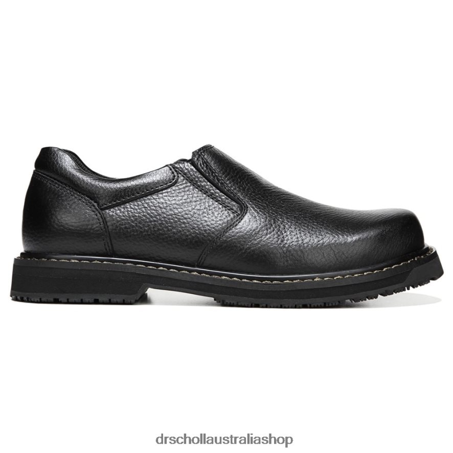 Winder II Slip Resistant Slip On Unisex Dr. Scholl's 4Z4JXV290 Black Leather - Image 2