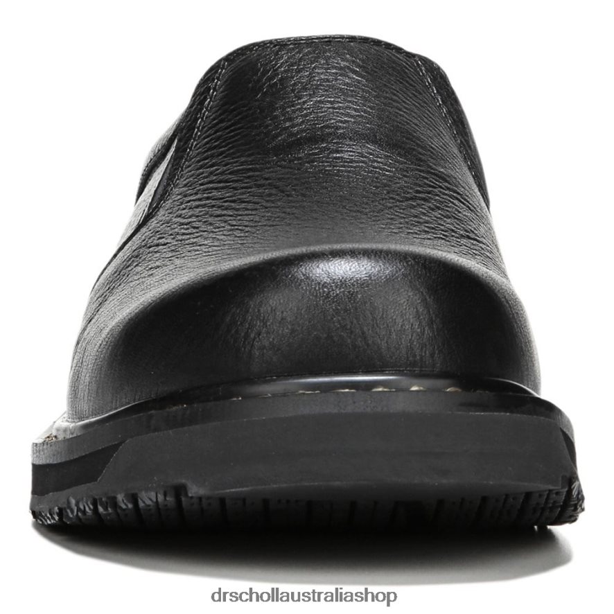Winder II Slip Resistant Slip On Unisex Dr. Scholl's 4Z4JXV290 Black Leather - Image 5