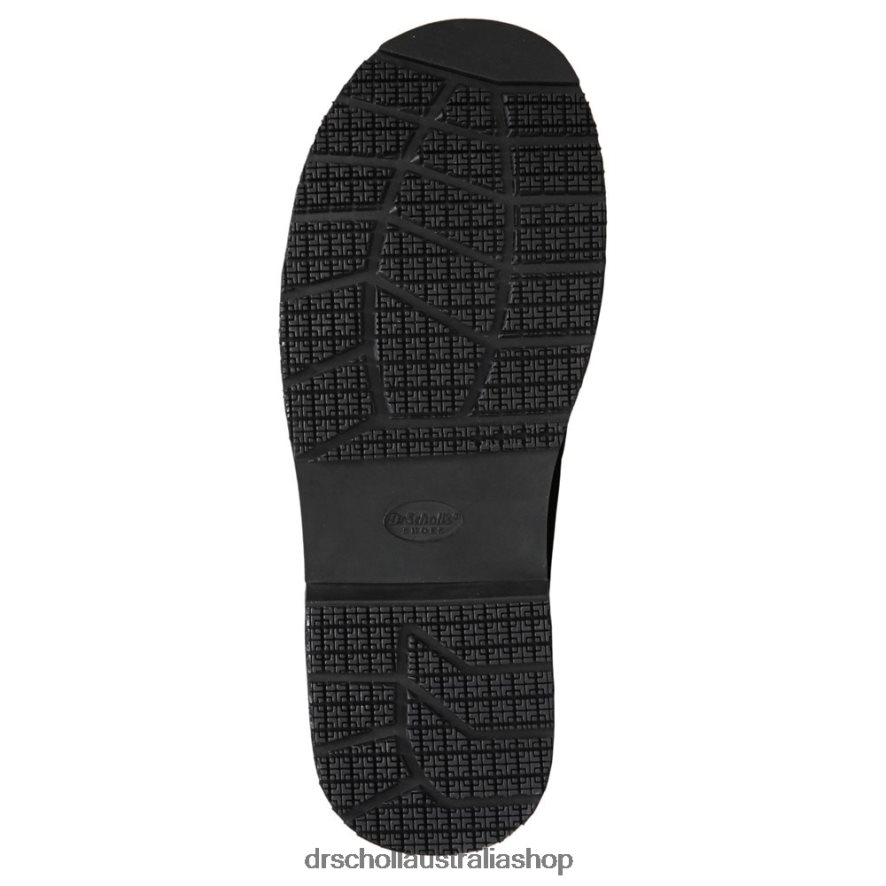 Winder II Slip Resistant Slip On Unisex Dr. Scholl's 4Z4JXV290 Black Leather - Image 7